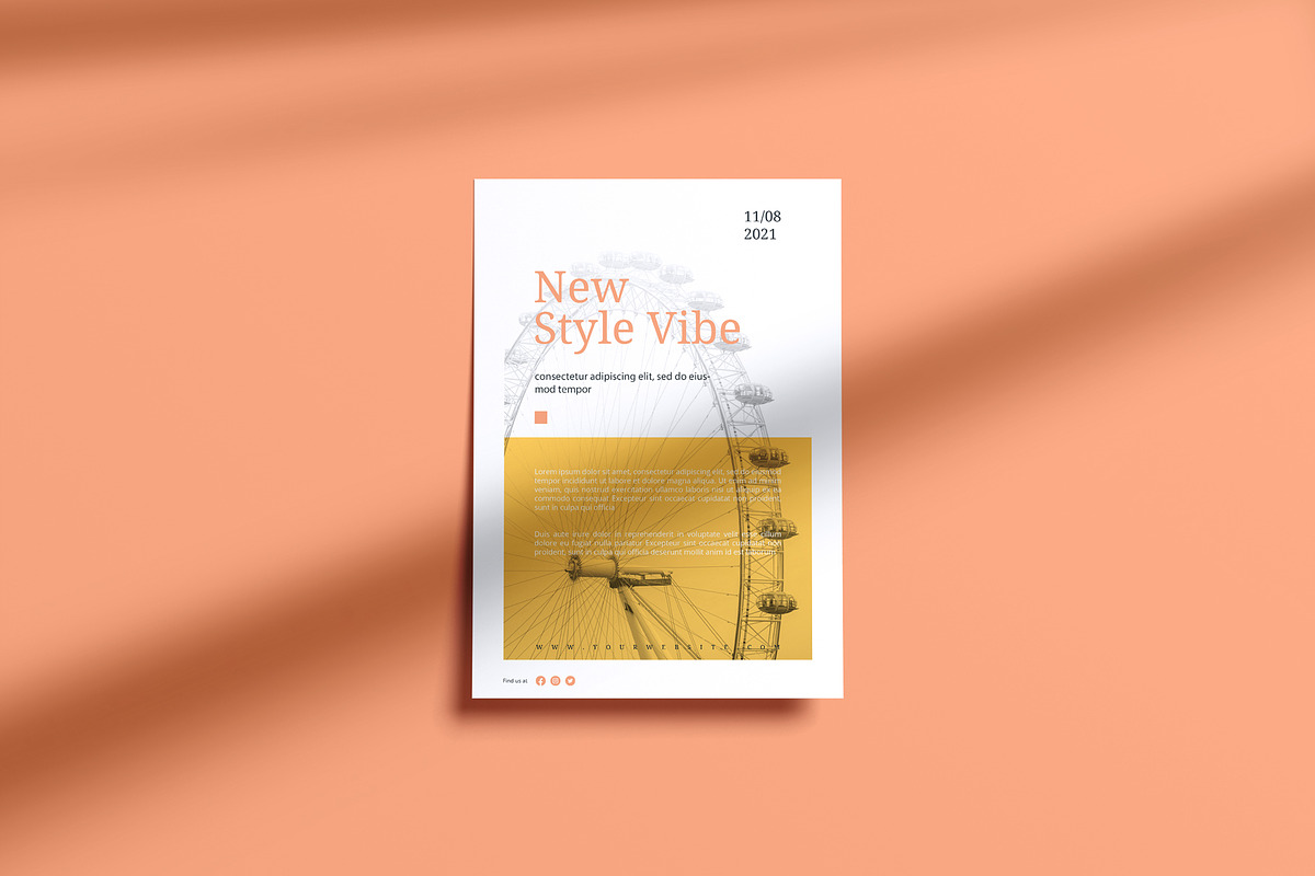 Flyer Mockup, a Books & Magazine Mockup by Mockup Supper (Photo 14 of 18)