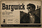 Bargwick _ display font, a Sans Serif Font by Wow Magic (Thumbnail 2 of 4)