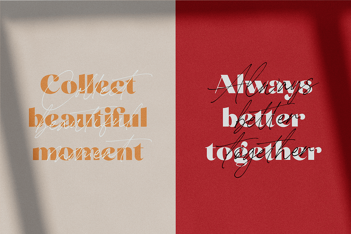 Carneys Gallery Font Duo, a Sans Serif Font by Letteralle Studios (Photo 5 of 16)