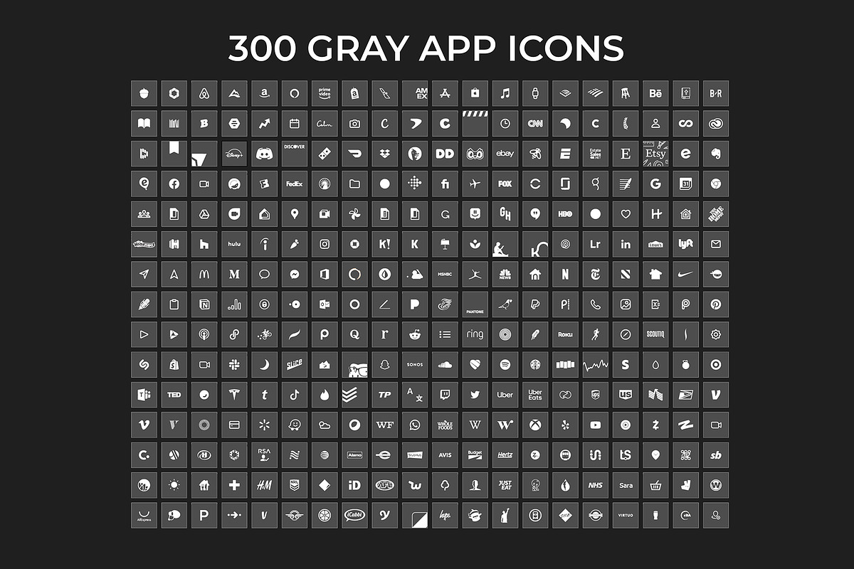 1,800 BESTSELLERS Dark Theme Icons, an Icon by A Good Design Studio (Photo 8 of 9)