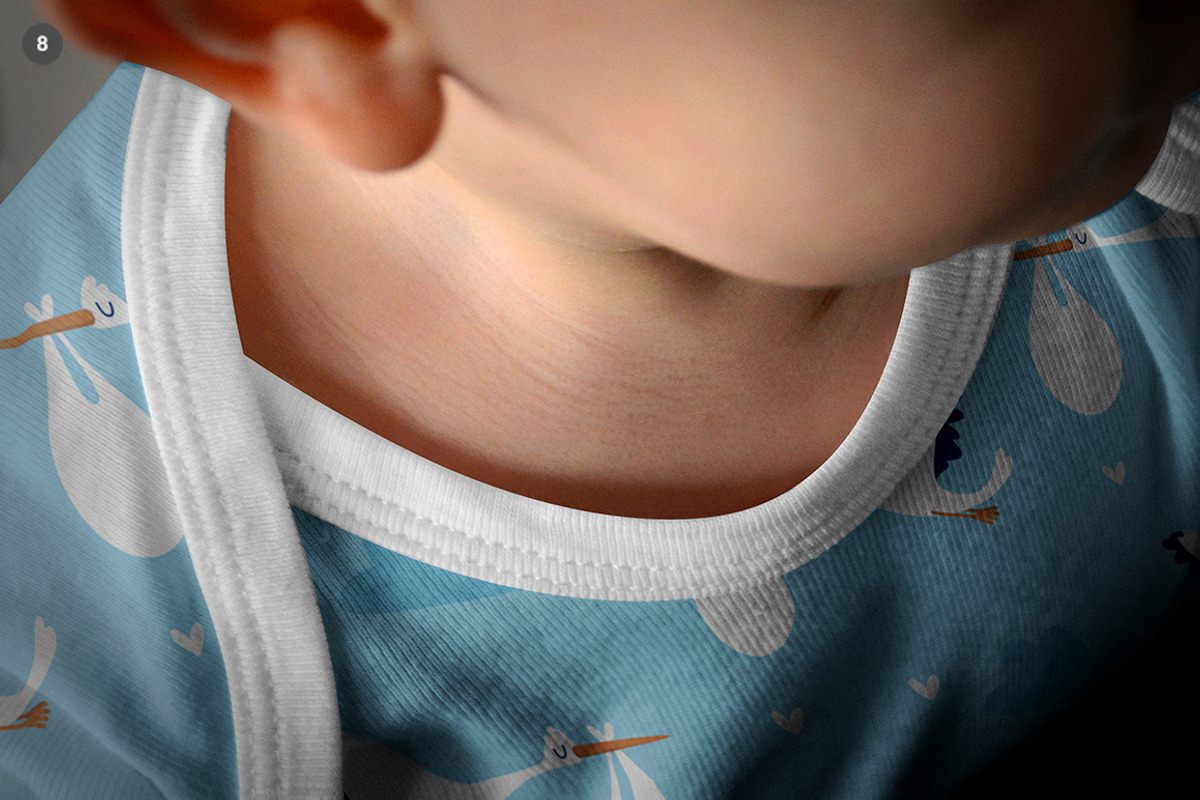 Baby Shortsleeve Growsuit Mock-ups, a Print Template by BlackMocca (Photo 9 of 18)