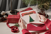 Christmas Candles, a Seasonal Illustration by Raafeya's Crafts (Thumbnail 2 of 4)