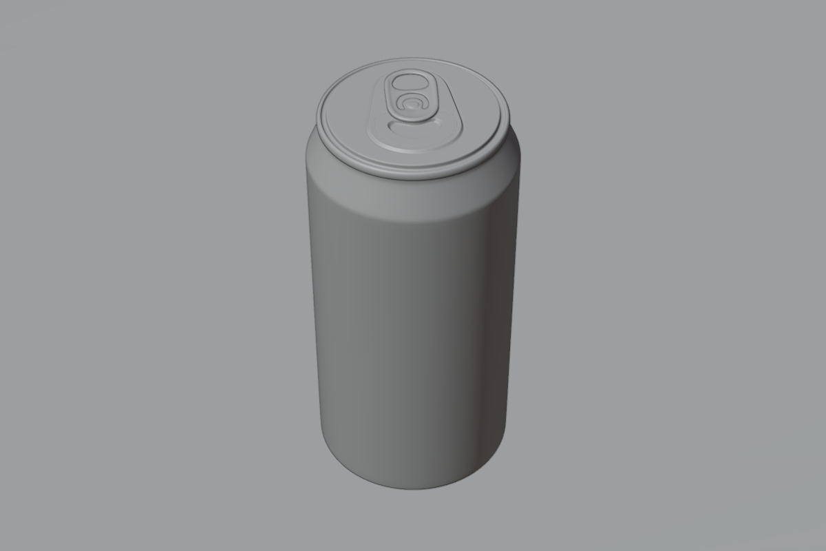 Aluminum Can 3D Model Mockup, an Object 3D Model by Dudukbersama (Photo 2 of 2)