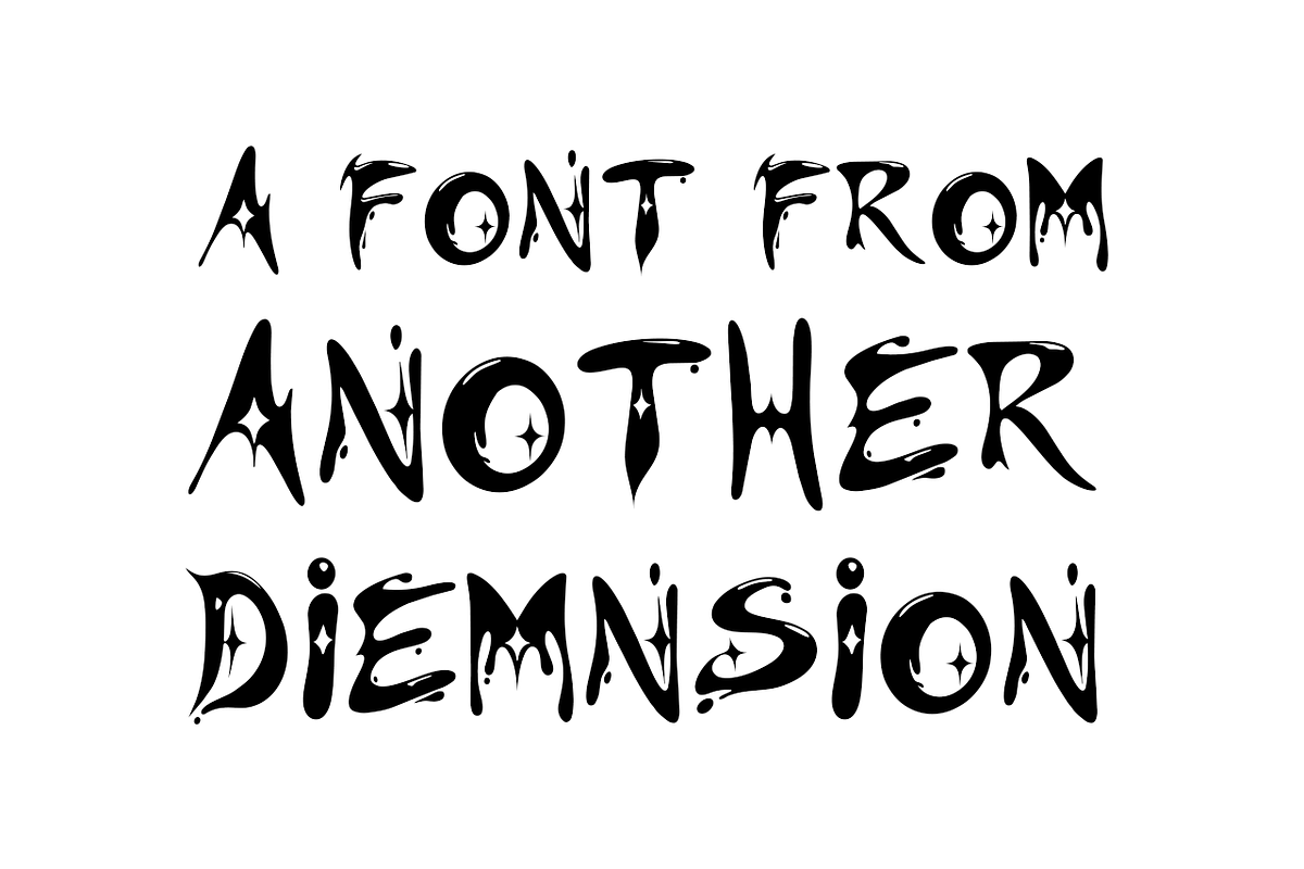 Astrodrip, a Handwritten Font by OMG IT'S LINDZ (Photo 4 of 6)