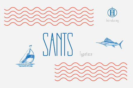 Sants, a Sans Serif Font by Heroglyphs Studio