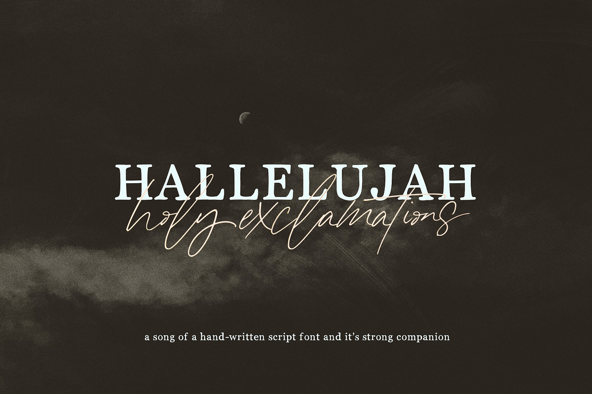 Hallelujah | Font Duo, a Serif Font by Heart + Soul Studios (Photo 12 of 12)