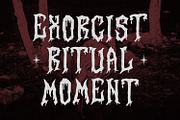 Buckorz Dripping Horror Display Font, a Handwritten Font by Maulana Creative (Thumbnail 5 of 7)