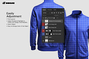 Track Jacket Mockup, a Hoody Mockup by Pipello Grafik (Thumbnail 3 of 3)