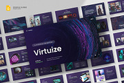 Artificial Intelligence Google Slide, a Presentation Template by fluffstudio (Thumbnail 1 of 5)