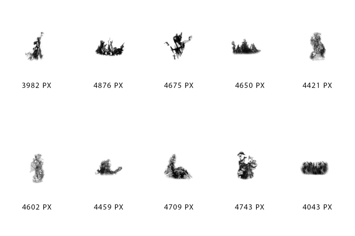 Premium Fire Brushes For Photoshop, a Brush Add-On by DuoFankaar (Photo 8 of 9)