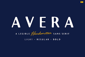 Avera Sans - Handcrafted Sans-Serif