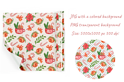 Christmas Decorations Watercolor Set, a Seasonal Illustration by Irina Avdeeva (Thumbnail 10 of 13)