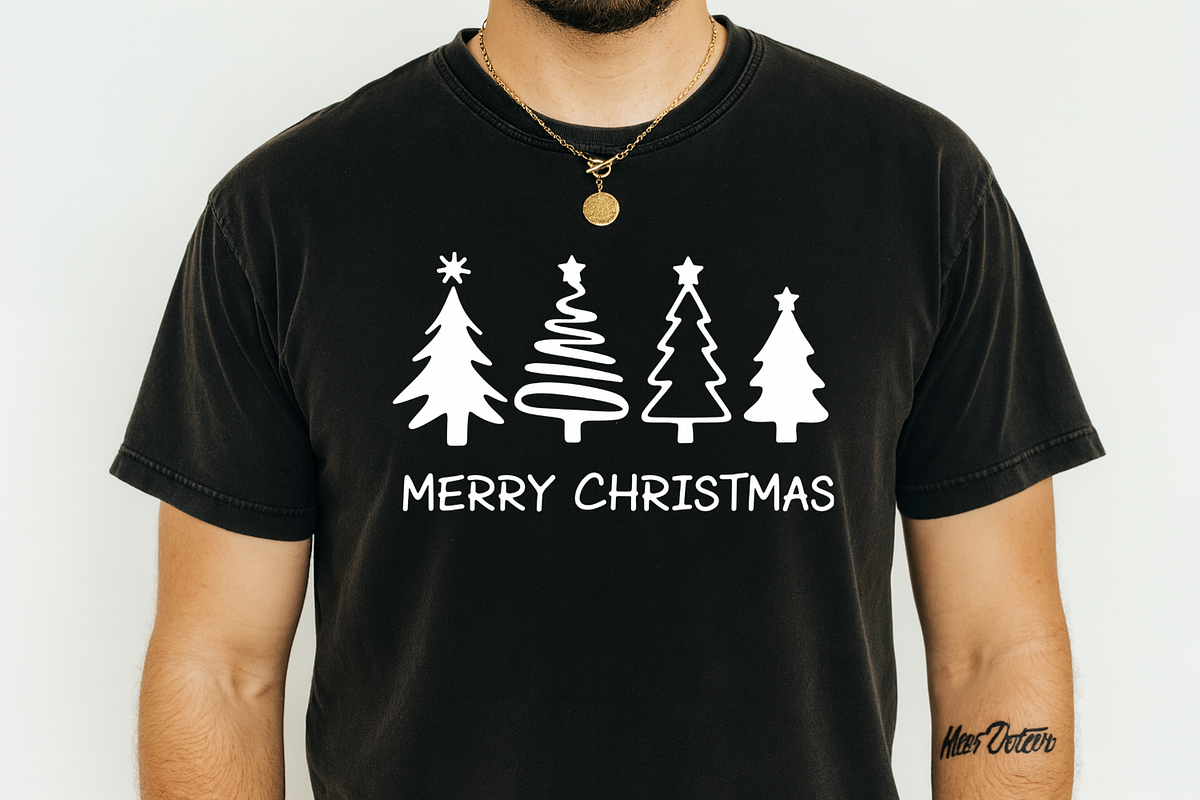 Festive Xmas T-Shirt Sublimation, an Illustration by Design Station (Photo 3 of 8)