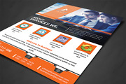 Business Planner Flyers Print Templa, a Flyer Template by AfzaalGraphics (Thumbnail 2 of 4)