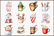 Christmas Hot Cocoa Sublimation Clip, an Illustration by Sublimation Artist (Thumbnail 3 of 6)
