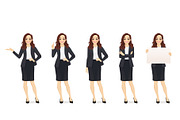 Business woman bundle, a Work Illustration by Volha Hlinskaya (Thumbnail 3 of 8)