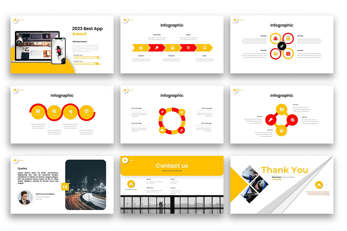 Amrabat-Business Google Slide, a Presentation Template by kreatifreya (Photo 5 of 5)