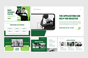 Basketball Sport Google Slide, a Presentation Template by YossyOneStd (Thumbnail 3 of 6)