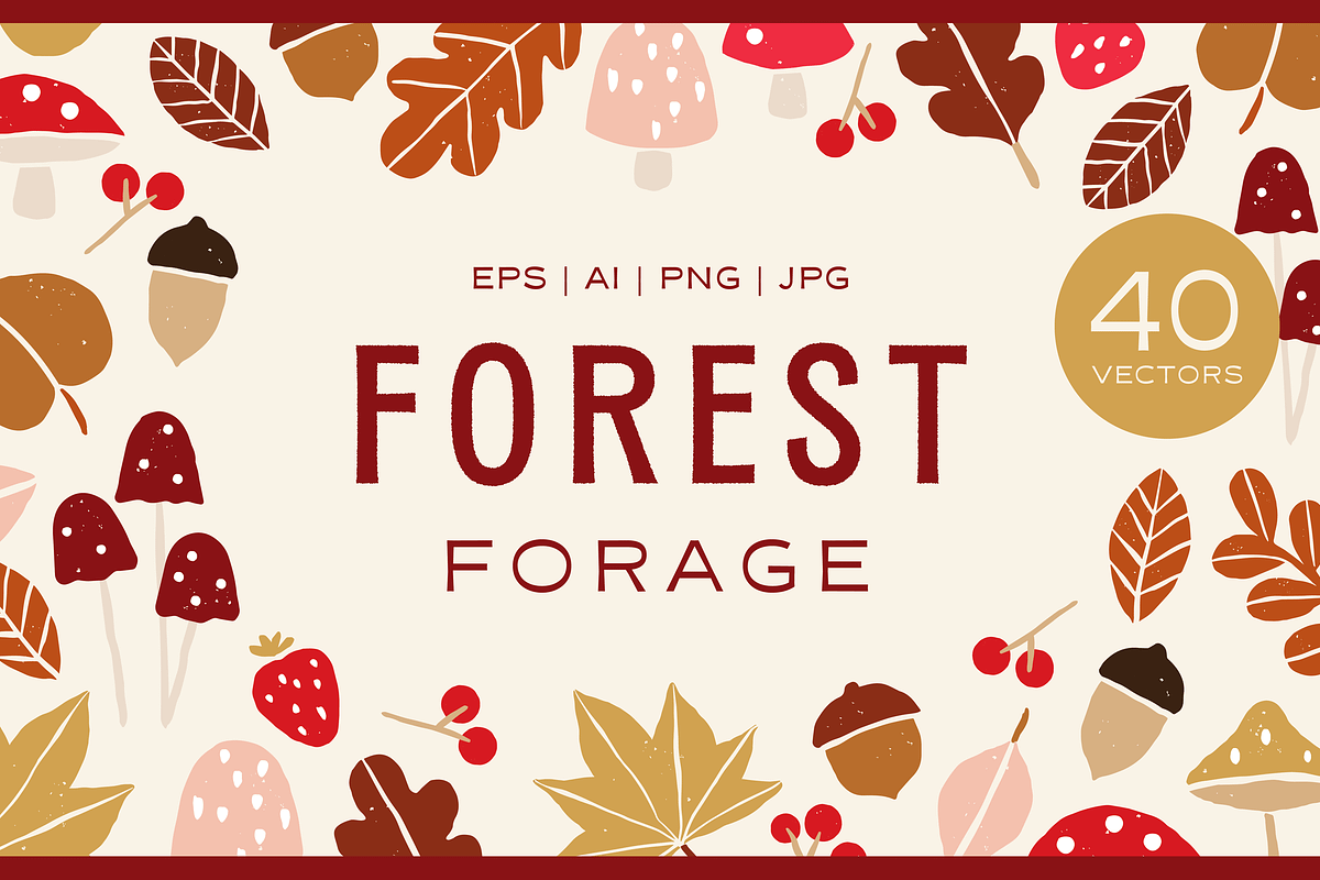 Autumn Forest Illustrations, a Seasonal Illustration by Gross Illustrations (Photo 1 of 7)