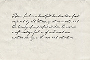 Paper Soul Quiet Vintage Font, a Script Font by AnMark (Thumbnail 3 of 11)