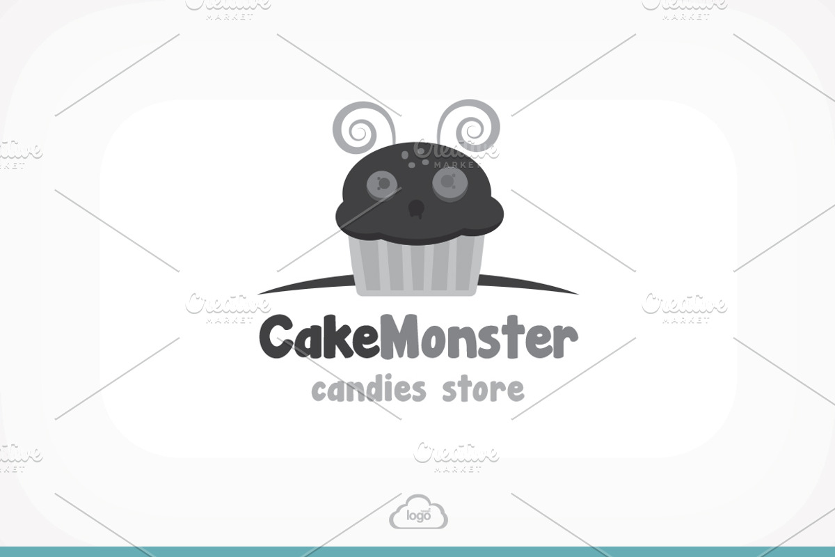 Cake Monster Logo Template, a Branding & Logo Template by Logo Heaven (Photo 3 of 5)
