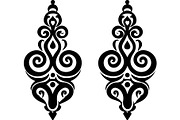 Vintage Ornamental Earrings Bundle, an Object Graphic by Gfx_Store (Thumbnail 7 of 13)