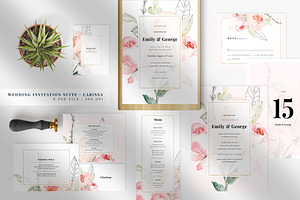 Wedding Invitation Suite - Larissa