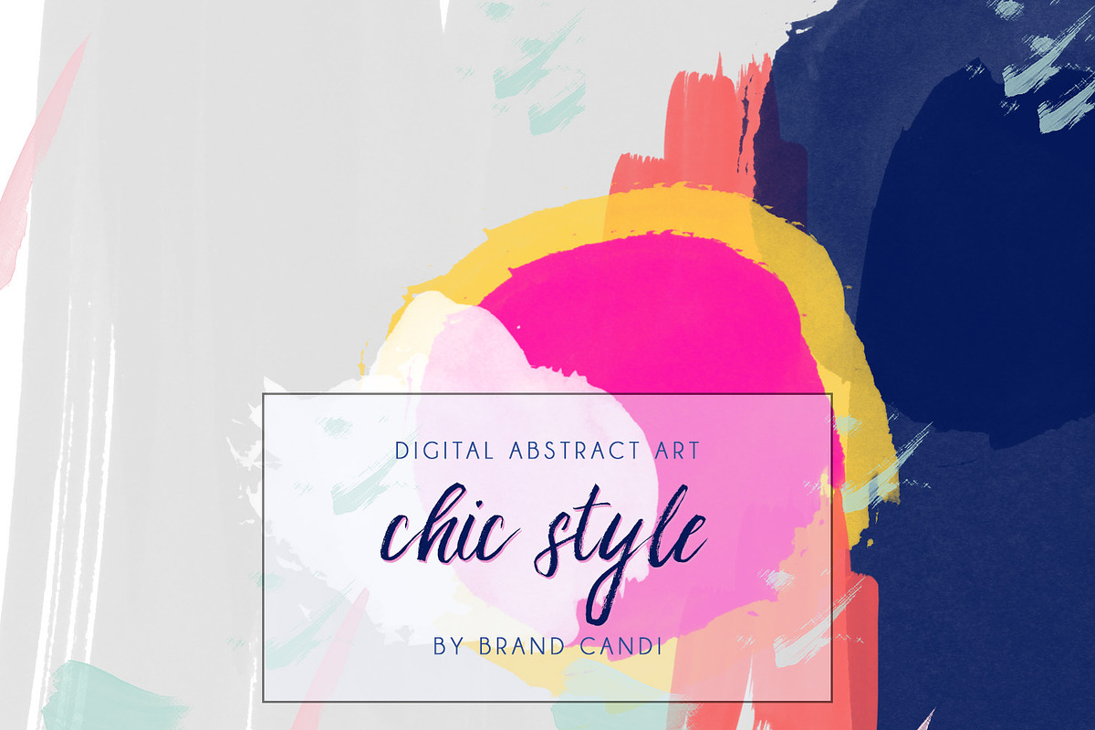 Abstract Art Pattern, a Pattern Graphic by Brand Candi