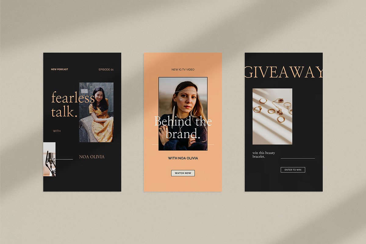 Coach / Influencer Social Media Kit, a Social Media Template by Visuel Colonie® (Photo 11 of 19)