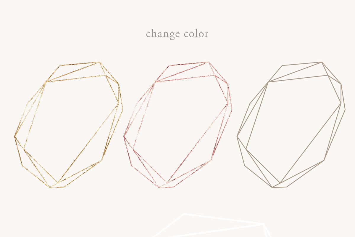 animated Geometric Gold Frames, an Object Graphic by January Bloom (Photo 4 of 10)