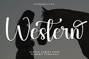 Western, a Handwritten Font by InermediaSTUDIO (Thumbnail 1 of 8)