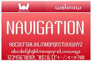 space of time font, a Font by weknow (Thumbnail 3 of 5)