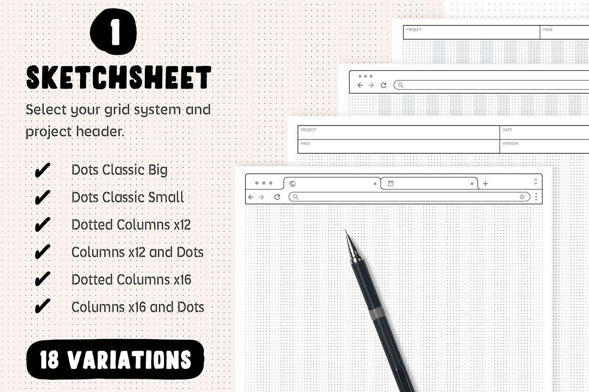 Wireframes and Sitemaps Bundle, a Wireframe Template by Sargatal (Photo 3 of 17)
