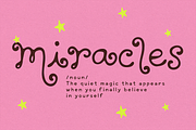PINK CHAMPAGNE | CURLY SWIRLY FONT, a Handwritten Font by Maria Feliz Fonts (Thumbnail 1 of 10)