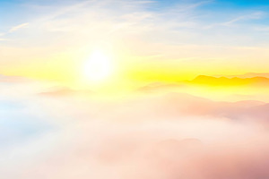 Mountains sunlight background, a Wallpaper Graphic by Anamul Haque Anik