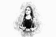 Photo To Sketch Photoshop Action, an Action Add-On by Studio Retouch (Thumbnail 10 of 11)