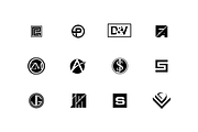 120 Simple Logos, a Branding & Logo Template by hellothere (Thumbnail 5 of 11)