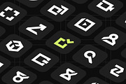 Interface icon set for app /web, an Outline Icon by lekseo studio (Thumbnail 8 of 8)