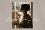 Miltona Elegant Script Font, a Script Font by Seagulls Creative (Thumbnail 6 of 10)