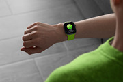 24 Watch Series 11 in Hand Mockups, a Wearable Device Mockup by Asylab (Thumbnail 100 of 107)