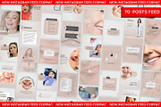 Dental Clinic Social Media Pink Pack, a Social Media Template by Gomes Web (Thumbnail 2 of 4)