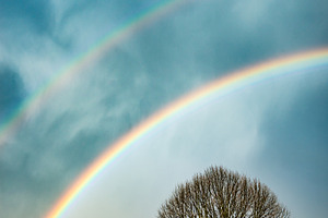 Somewhere over the rainbow...