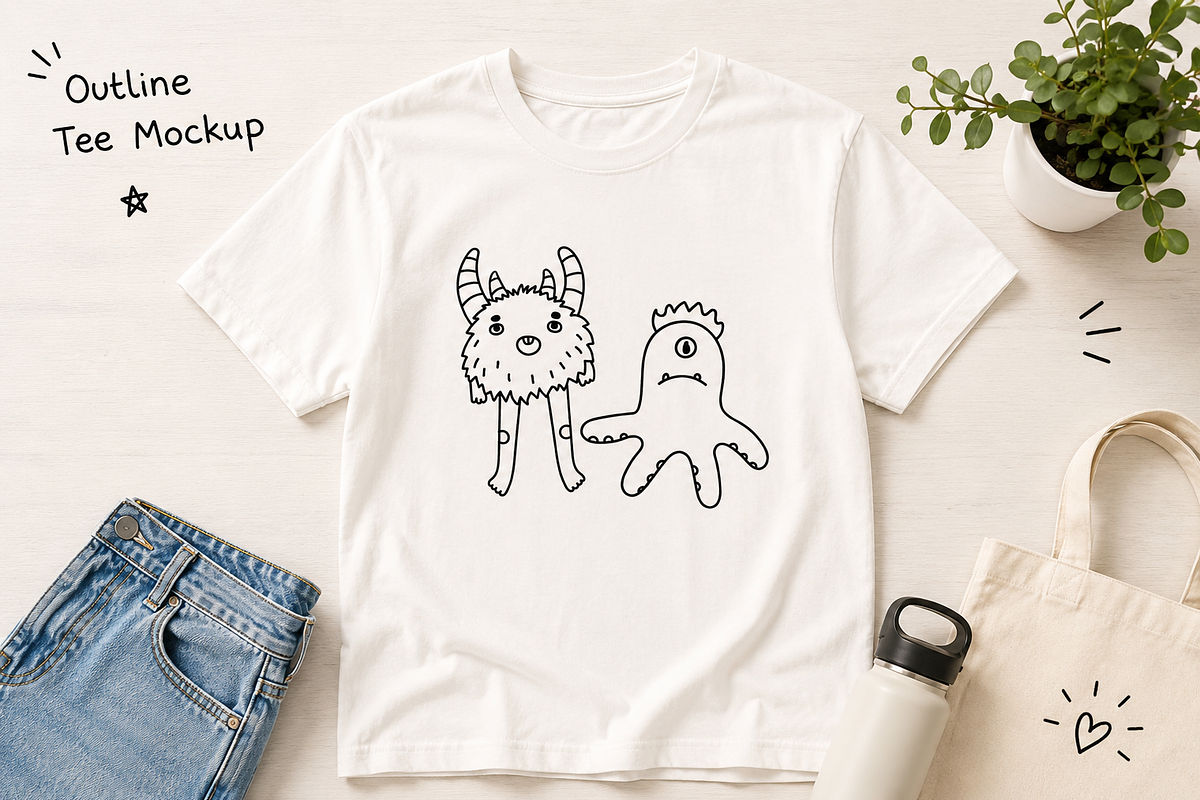 Cute Doodle Monsters, a Seasonal Illustration by Anna Studio (Photo 5 of 11)