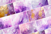 Majestic Purple Luxe Gold Abstract, a Background Graphic by Elena Dorosh (Thumbnail 7 of 7)