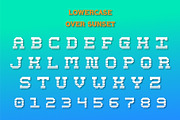 Over Sunset - Display Font, a Serif Font by Brown Cupple (Thumbnail 3 of 6)