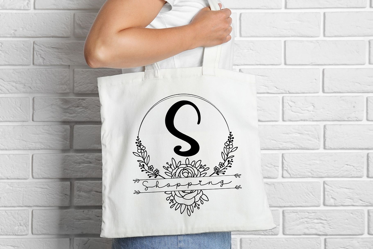 Botanica Monogram Font, a Symbol Font by AnningArts (Photo 5 of 9)