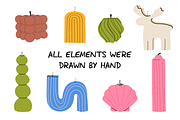 150+ Candle Making Clipart Set, an Object Illustration by Zeukaa (Thumbnail 7 of 15)