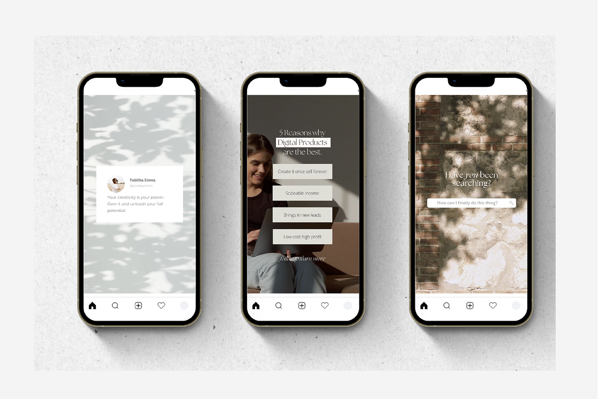 Instagram Quote Reels Templates, a Social Media Template by Tabitha Emma (Photo 8 of 10)