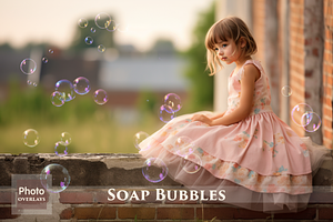 Bubbles Photoshop Overlays