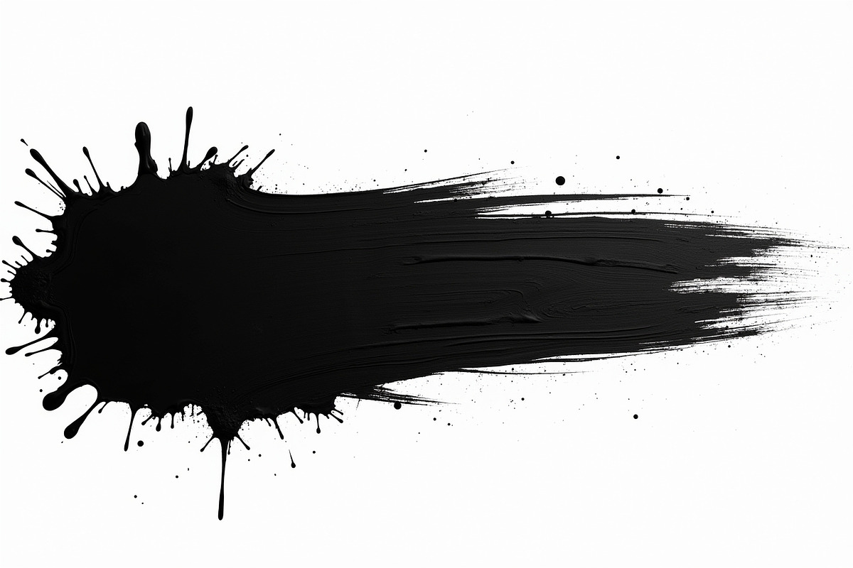 Black Brush Stroke Bundle, an Illustration by Gaye Art (Photo 13 of 21)